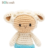 Thú bông len Bobicraft - Cừu Poppy Nhí - Đồ bơi - Đồ chơi an toàn Quà tặng bé