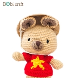 Thú bông len Bobicraft - Kangaroo Karo Việt Nam - Đồ chơi an toàn Quà tặng bé