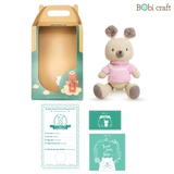 Thú bông len Bobicraft - Kangaroo Karo tinh nghịch - Đồ chơi an toàn Quà tặng bé