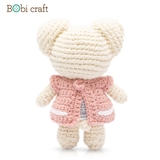 Thú bông len Bobicraft - Gấu Lizze Nhí - Đồ chơi an toàn Quà tặng bé