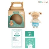 Thú bông len Bobicraft - Cừu Poppy Nhí - Đồ bơi - Đồ chơi an toàn Quà tặng bé