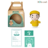 Thú bông len Bobicraft - Nhà Vua - Đồ chơi an toàn Quà tặng bé