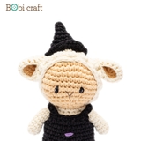 Thú bông len Bobicraft - Cừu Poppy Halloween Nhí - Đồ chơi an toàn Quà tặng bé