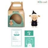 Thú bông len Bobicraft - Cừu Poppy Halloween Nhí - Đồ chơi an toàn Quà tặng bé