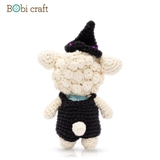 Thú bông len Bobicraft - Cừu Poppy Halloween Nhí - Đồ chơi an toàn Quà tặng bé