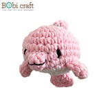 Thú bông len Bobicraft - Cá heo hồng Dolly - Đồ chơi an toàn Quà tặng bé