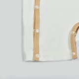 Quần áo trẻ em Bobicraft - Bộ đồ liền thân bodysuit Romper tay ngắn quần đùi gấu bé trai bé gái - Cotton hữu cơ organic an toàn