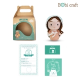 Thú bông len Bobicraft - Đức mẹ Maria - Đồ chơi an toàn Quà tặng bé