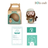 Thú bông len Bobicraft - Ngài Joseph - Đồ chơi an toàn Quà tặng bé
