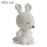 Thú bông len Bobicraft - Kangaroo con ngồi - bộ Platinum - Đồ chơi an toàn Quà tặng bé