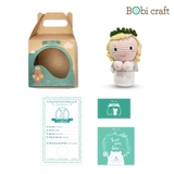 Thú bông len Bobicraft - Thiên thần - Đồ chơi an toàn Quà tặng bé