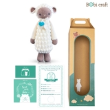 Thú bông len Bobicraft - Cừu Poppy đứng L - Đồ chơi an toàn Quà tặng bé