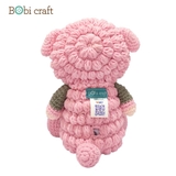 Thú bông len Bobicraft - Cừu Hồng Kể Chuyện - Đồ chơi an toàn Quà tặng bé