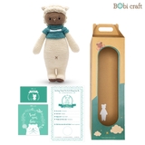 Thú bông len Bobicraft - Cừu Poppy mũm mĩm - Đồ chơi an toàn Quà tặng bé