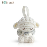 Thú bông len Bobicraft - Cừu treo - bộ Platinum - Đồ chơi an toàn Quà tặng bé