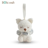 Thú bông len Bobicraft - Gấu treo - Bộ Platinum - Đồ chơi an toàn Quà tặng bé