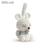 Thú bông len Bobicraft - Kangaroo treo - Bộ platinum - Đồ chơi an toàn Quà tặng bé