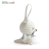 Thú bông len Bobicraft - Kangaroo treo - Bộ platinum - Đồ chơi an toàn Quà tặng bé