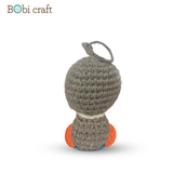 Thú bông len Bobicraft - Chim Cánh Cụt treo - Bộ màu - Đồ chơi an toàn Quà tặng bé