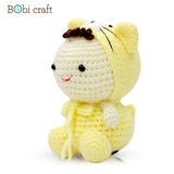 Thú bông len Bobicraft - Mèo mướp - Đồ chơi an toàn Quà tặng bé