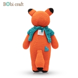 Thú bông len Bobicraft - Cáo Fennis mũm mĩm - Đồ chơi an toàn Quà tặng bé