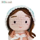 Thú bông len Bobicraft - Đức mẹ Maria - Đồ chơi an toàn Quà tặng bé