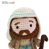 Thú bông len Bobicraft - Ngài Joseph - Đồ chơi an toàn Quà tặng bé
