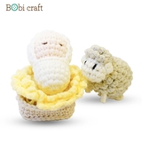 Thú bông len Bobicraft - Jesus & Lamb - Đồ chơi an toàn Quà tặng bé