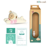 Thú bông len Bobicraft - Nàng cừu Barbra lười - Đồ chơi an toàn Quà tặng bé