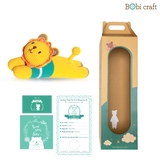 Thú bông len Bobicraft - Sư tử Leo lười - Đồ chơi an toàn Quà tặng bé