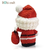 Thú bông len Bobicraft - Ông già Noel - Đồ chơi an toàn Quà tặng bé
