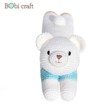 Thú bông len Bobicraft - Gấu Bobbie lười    - Đồ chơi an toàn Quà tặng bé