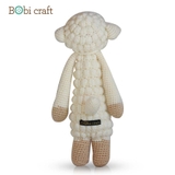 Thú bông len Bobicraft - Cừu Barbra đứng L - Đồ chơi an toàn Quà tặng bé