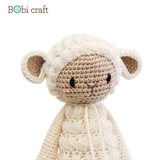 Thú bông len Bobicraft - Cừu Barbra đứng L - Đồ chơi an toàn Quà tặng bé