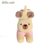Thú bông len Bobicraft - Kangaroo Karo lười (Len) - Đồ chơi an toàn Quà tặng bé