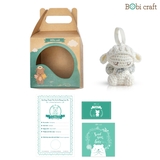 Thú bông len Bobicraft - Cừu treo - bộ Platinum - Đồ chơi an toàn Quà tặng bé