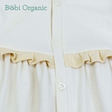 Quần áo trẻ em Bobicraft - Đầm đô bèo tay dài  - Cotton hữu cơ organic an toàn