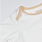 Quần áo trẻ em Bobicraft - Bộ đồ liền thân bodysuit Romper bỉm hổ bé trai bé gái - Cotton hữu cơ organic an toàn