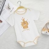 Quần áo trẻ em Bobicraft - Bộ đồ liền thân bodysuit Romper bỉm hổ bé trai bé gái - Cotton hữu cơ organic an toàn