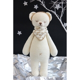 Thú bông len Bobicraft - Gấu đực đứng - bộ Platinum - Đồ chơi an toàn Quà tặng bé
