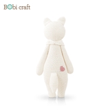 Thú bông len Bobicraft - Nàng cáo Foxxie - Platinum - Đồ chơi an toàn Quà tặng bé