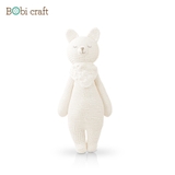 Thú bông len Bobicraft - Nàng cáo Foxxie - Platinum - Đồ chơi an toàn Quà tặng bé