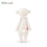 Thú bông len Bobicraft - Cừu cái đứng - bộ Platinum - Đồ chơi an toàn Quà tặng bé