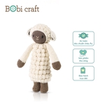 Thú bông len Bobicraft - Cừu Poppy đứng M - Bộ màu - Đồ chơi an toàn Quà tặng bé