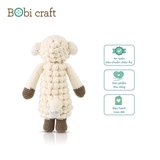Thú bông len Bobicraft - Cừu Poppy đứng M - Bộ màu - Đồ chơi an toàn Quà tặng bé