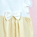 Quần áo trẻ em Bobicraft - Áo đầm tay cánh hoa - Cotton hữu cơ organic an toàn