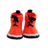 Quần áo trẻ em Bobicraft - Giày len cáo Foxxie (L) - Cotton hữu cơ organic an toàn