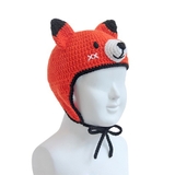 Quần áo trẻ em Bobicraft - Nón len cáo Foxxie (L) - Cotton hữu cơ organic an toàn