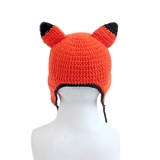 Quần áo trẻ em Bobicraft - Nón len cáo Foxxie (L) - Cotton hữu cơ organic an toàn