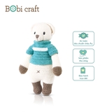 Thú bông len Bobicraft - Gấu Bobbie đứng (M) - Bô màu - Đồ chơi an toàn Quà tặng bé